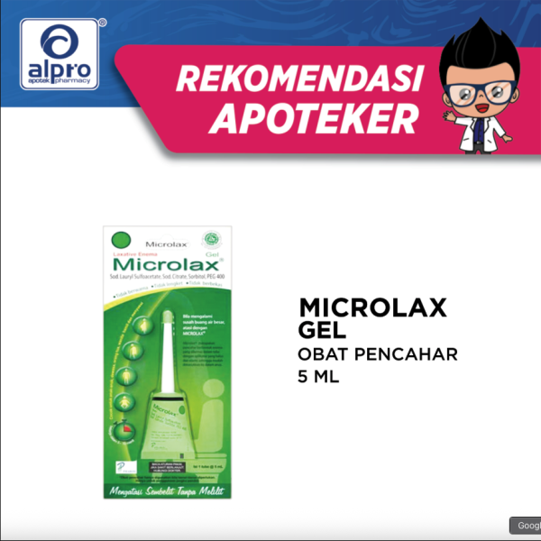 Microlax Gel Obat Pencahar 5Ml